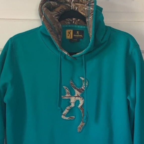 Browning Hooded Sweatshirt GUC XL - Picture 2 of 16